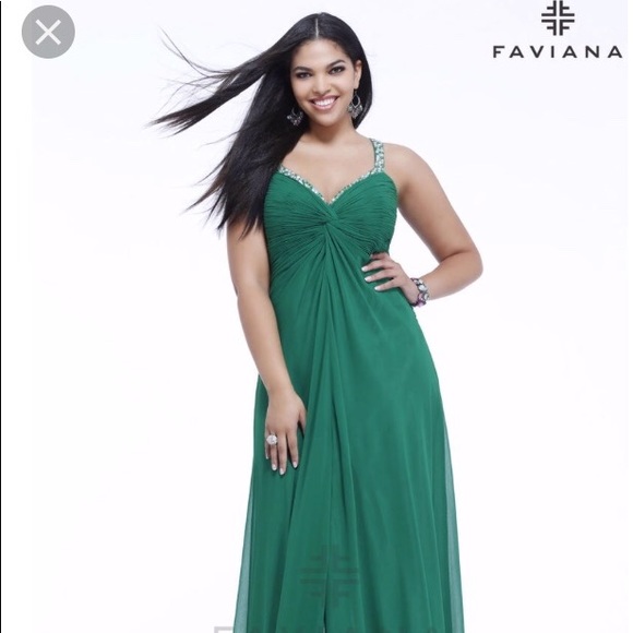 Faviana Dresses & Skirts - Faviana dress maxi plus size 22 w orig price $458
